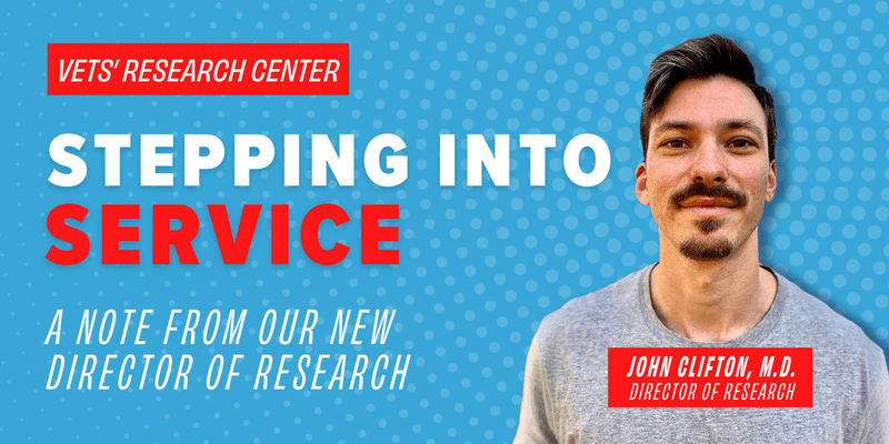 Stepping Into Service: A Note from Our New Director of Research