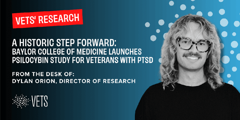A Historic Step Forward: Baylor College of Medicine Launches Psilocybin Study for Veterans with PTSD